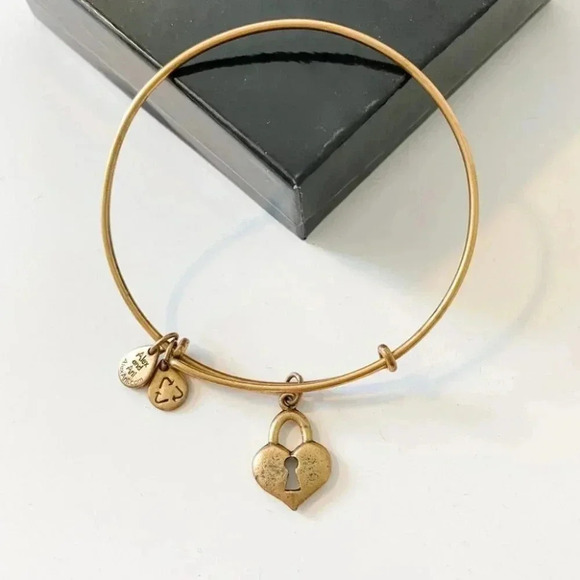 Alex and Ani Locket Bracelet - Picture 1 of 2